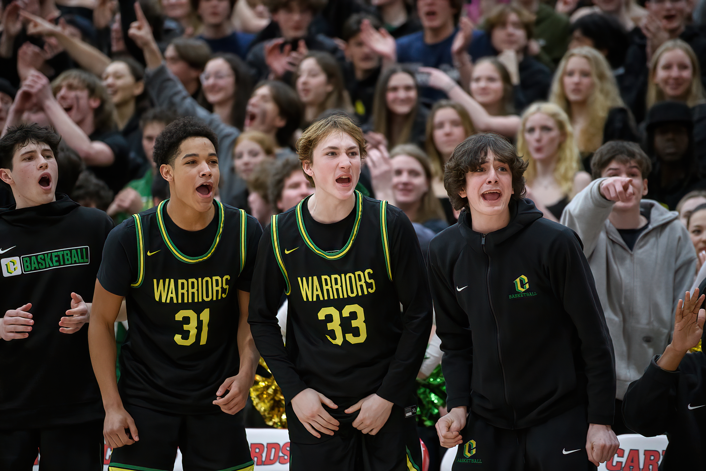 1 Lincoln vs Cleveland boys basketball 6A Oregon second round March 4 2023 Ken Waz 12